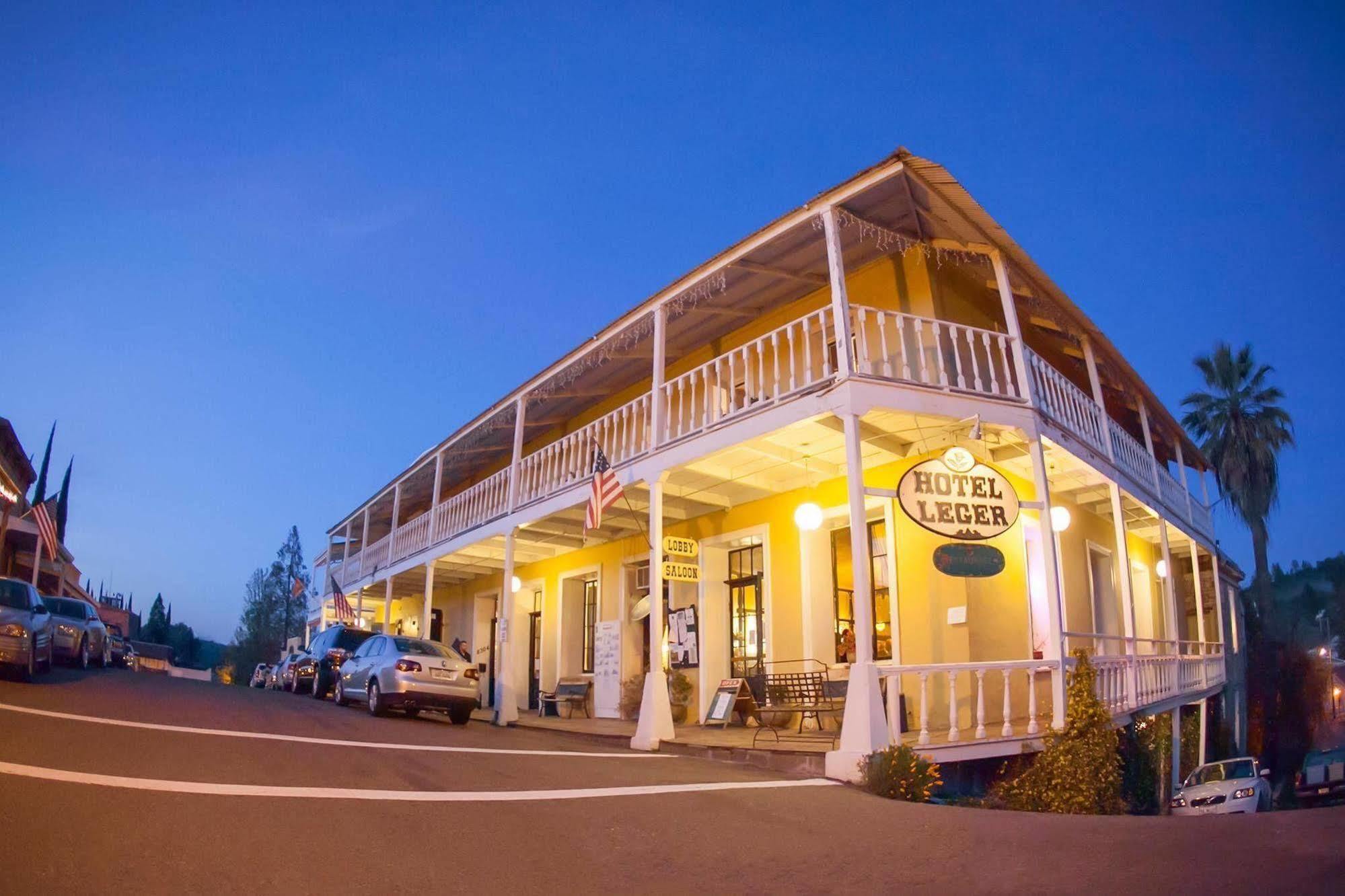 The Historic Hotel Leger Mokelumne Hill Exteriör bild